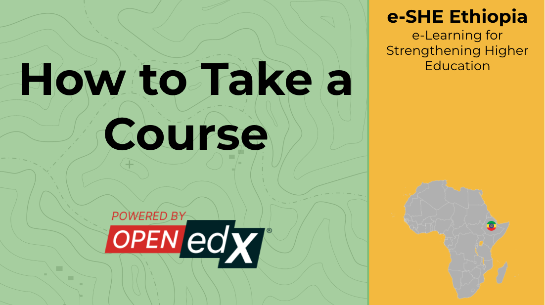 How to Take a Course OEX100